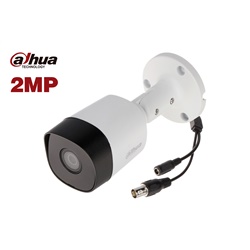 Modelo: DH-HAC-B2A21N
Cámara tubo Dahua resolución 2MP, sensor óptico 2.8mm, 4 en 1 HD-AHD TVI CVI CVBS compatible, día / noche 24/7 iluminación 20m, IP67, metal.