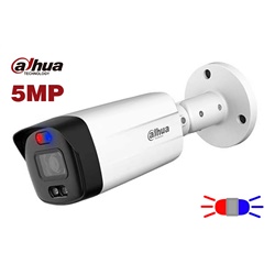 Modelo: DH-HAC-ME1509THN-A-PV
Cámara Dahua tubo 5MP, lente fijo de 3.6mm, switchable CVI/CVBS/AHD/TVI, iluminación Ir 40 metros, proteccion IP67, metal+PVC, Audio de alta fidelidad y DISUASION ACTIVA