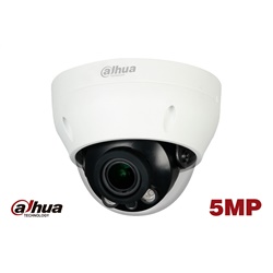 Mod: DH-HAC-D3A51N-Z
Cámara domo Dahua 5MP 25fps video 16:9, switchable, CVI/CVBS/AHD/TVI, lente motorizado 2.7 - 12mm , iluminación Ir 30 metros, protección IP67, DWDR, Audio