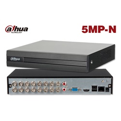 Mod: DH-XVR1B16H-I
XVR Penta Híbrido 16 Canales 5MP, 4MP, 1080p@ 25/30 fps, 720p@ 50/60 fps, 720p@, H265+ , IP / CVBS / HD-AHD / HD-TVI / HD-CVI / HD-XVI, + 8 IP 6MP, soporta 1 HDD SATA hasta 6TB, Audio 1 Ent / 1 Sal, Salida Vídeo HDMI/VGA, puerto LAN 10/100, 2 puertos USB 2.0, audio coaxial p/puerto, Monitoreo P2P (iOS, Android y PC)