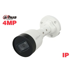 Modelo; DH-IPC-HFW1431S1-S4
Cámara IP Dahua 4MP 25/30fps, lente fijo 2.8mm, compresión de video H265+, nivel de protección IP67, Iluminación nocturna 30 metros, metal/pvc, POE