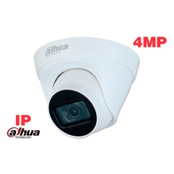 Cámara IP Dahua 4MP 20fps, lente motorizado de 2.8 - 12mm, combinación metal/plástico, compresion de video H265, Iluminación nocturna a 40 metros, protección IP67.